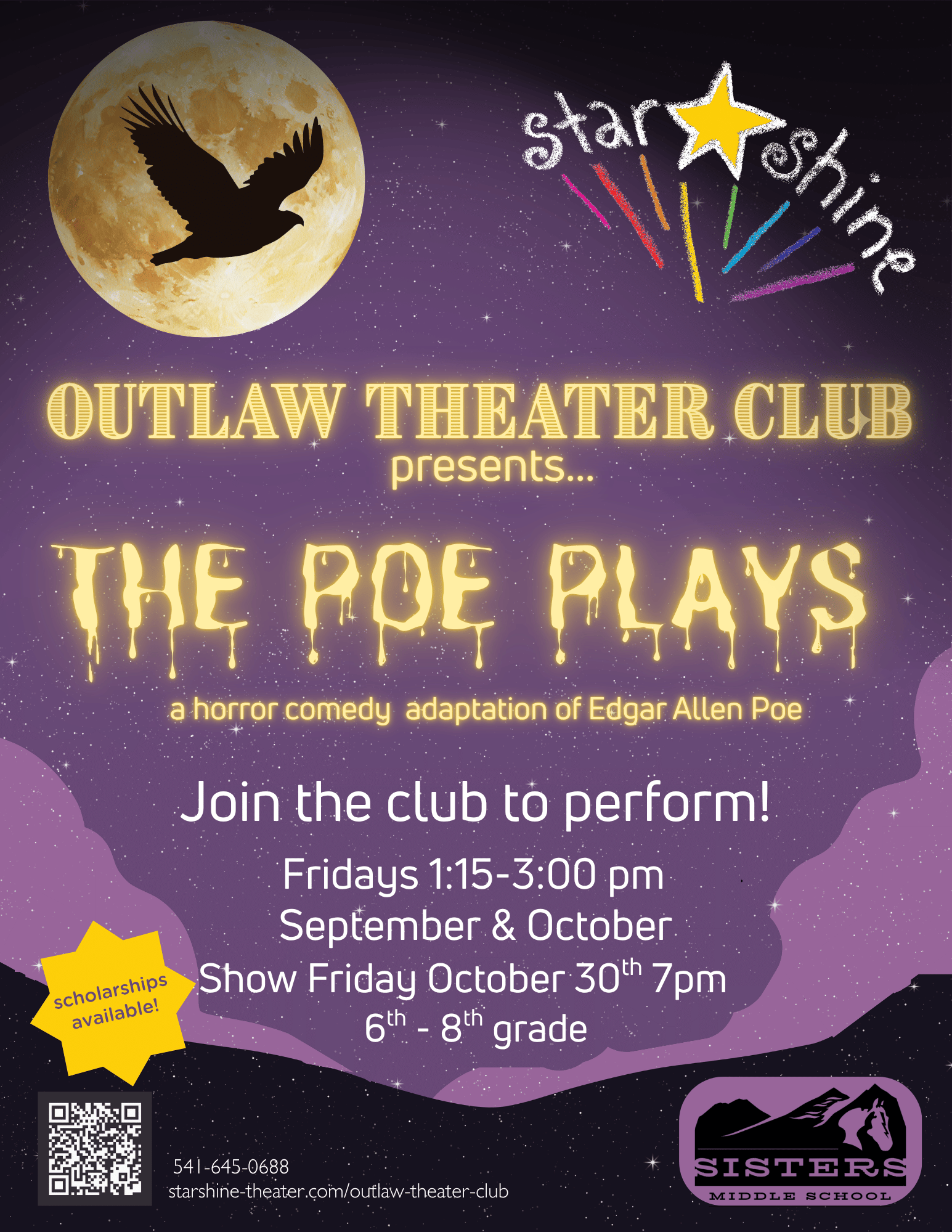 2026 The Poe Plays Flyer
